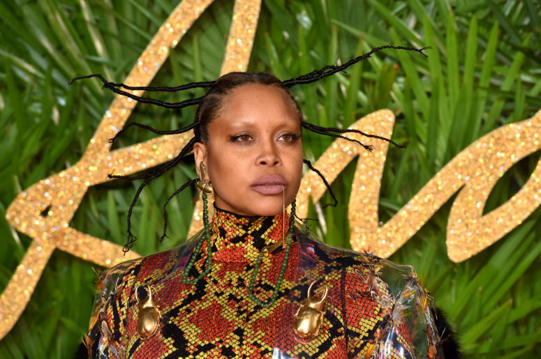 Erykah Badu attending the Fashion Awards 2017, in partnership with Swarovski, held at the Royal Albert Hall, London. Picture Date: Monday 4th December, 2017 Erykah Badu attending the Fashion Awards 2017, in partnership with Swarovski, held at the Royal Albert Hall, London. Picture Date: Monday 4th December, 2017