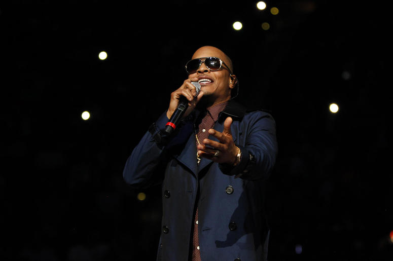 T.I. performs at halftime of a game between the Atlanta Hawks and Cleveland Cavaliers T.I. performs at halftime of a game between the Atlanta Hawks and Cleveland Cavaliers