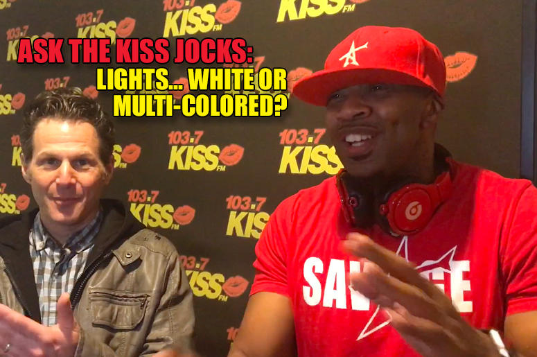 White or multi-colored lights? White or multi-colored lights?
