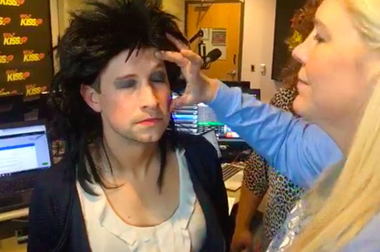 Alley Applies Fake Lashes to Janet Alley Applies Fake Lashes to Janet