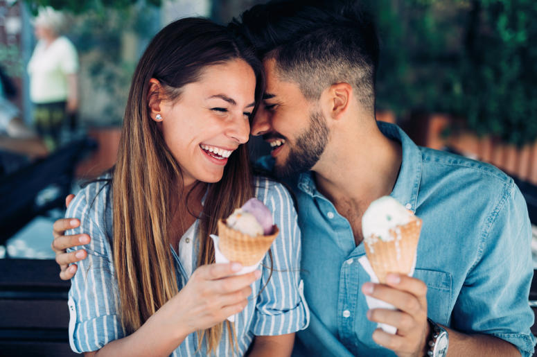 Ice cream date Ice cream date
