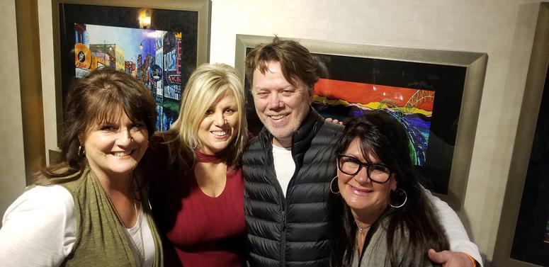 Cindy D. from The Wolf, Melinda, Ron Olson, and Donna at Soup Sunday