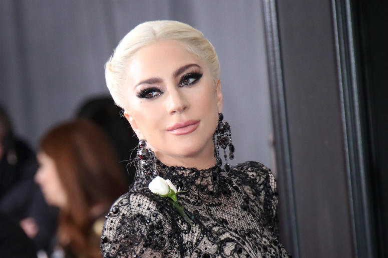 Lady Gaga Jan 28, 2018; New York, NY, USA; Lady Gaga arrives at the 60th Annual Grammy Awards at Madison Square Garden.