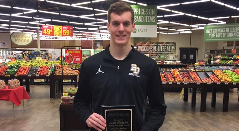 Pick 'n Save Athlete of the Week Liam McGuire- Brown Deer HS Pick 'n Save Athlete of the Week Liam McGuire- Brown Deer HS