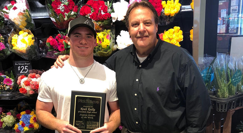 Noah and Coach McGivern Noah and Coach McGivern