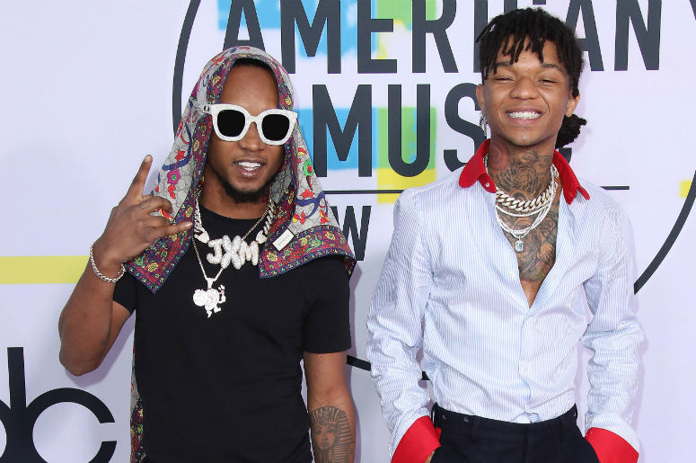 Rae Sremmurd at the 2017 American Music Awards at Microsoft Theater on November 19, 2017 in Los Angeles, California Rae Sremmurd at the 2017 American Music Awards at Microsoft Theater on November 19, 2017 in Los Angeles, California