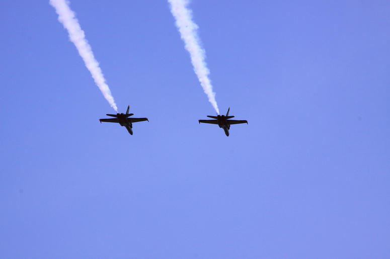Blue Angels over Lake Washington Blue Angels over Lake Washington