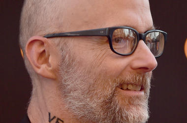 Moby and his new neck tattoo