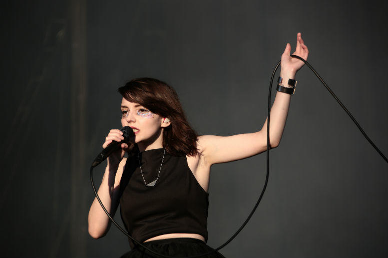 Lauren Mayberry of CHVRCHES Lauren Mayberry of CHVRCHES