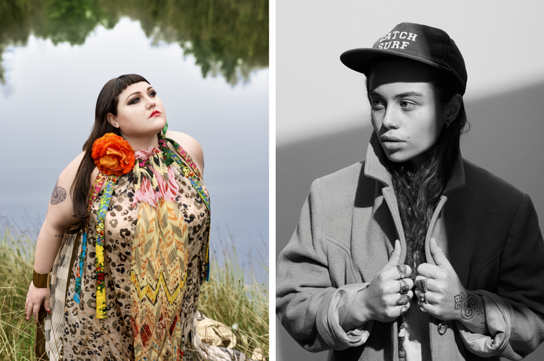 Beth Ditto and Tash Sultana Beth Ditto and Tash Sultana