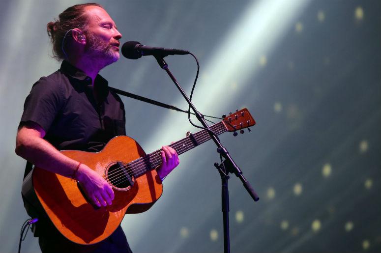 Radiohead performs during the Coachella Valley Music and Arts Festival at Empire Polo Club Radiohead performs during the Coachella Valley Music and Arts Festival at Empire Polo Club