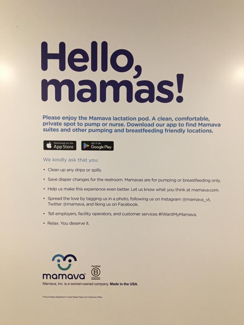 Mom room at Seatac Mom room at Seatac