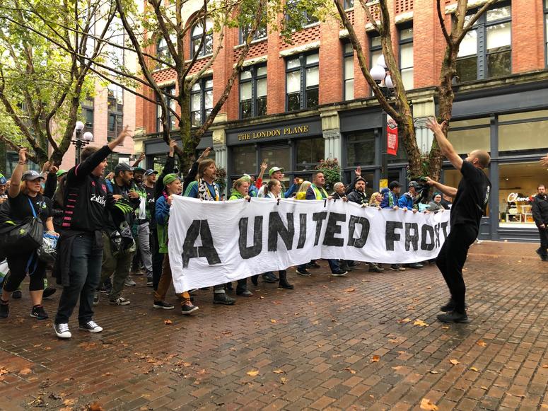 ECS walked out of the match 9/15/2019