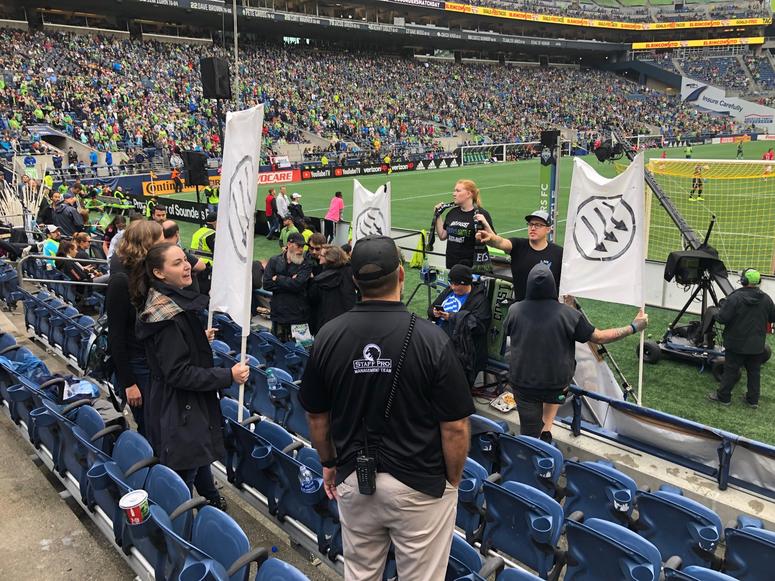 ECS walked out of the match 9/15/2019