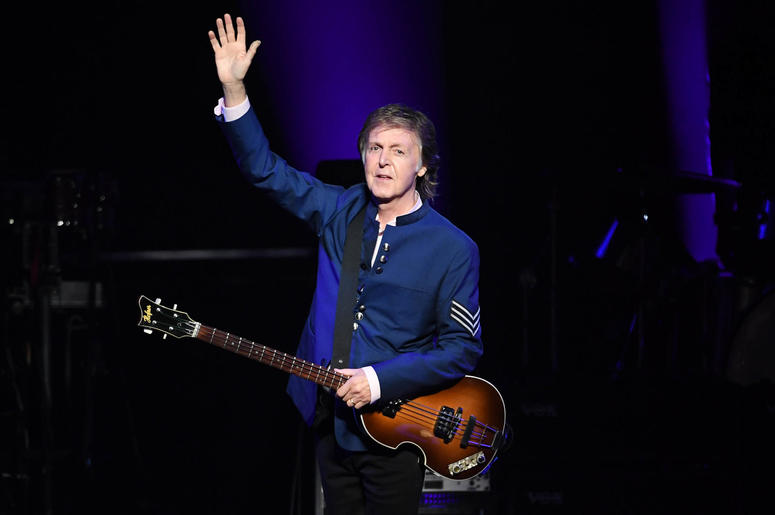 Paul McCartney performs at the American Airlines Arena Paul McCartney performs at the American Airlines Arena