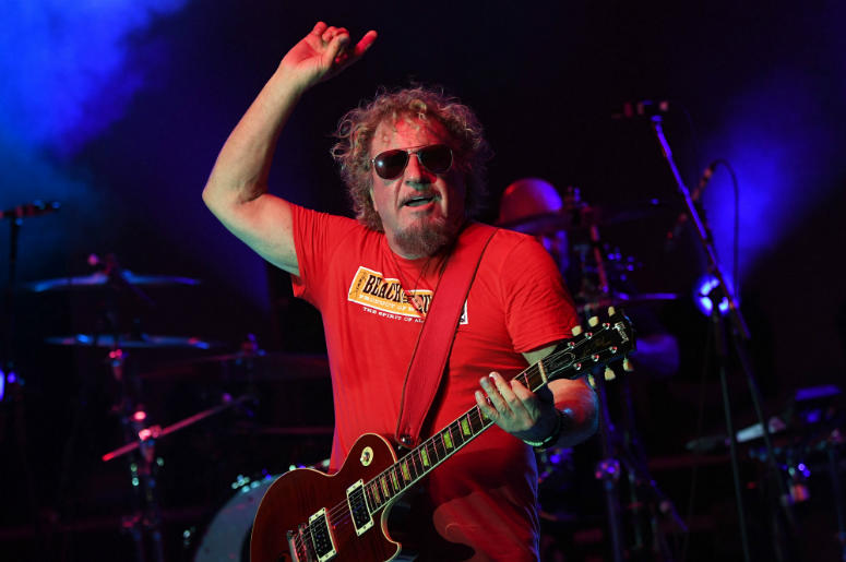 Sammy Hagar performs at Pompano Beach Amphitheater Sammy Hagar performs at Pompano Beach Amphitheater