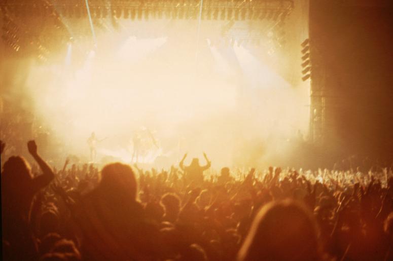 Concert crowd Concert crowd