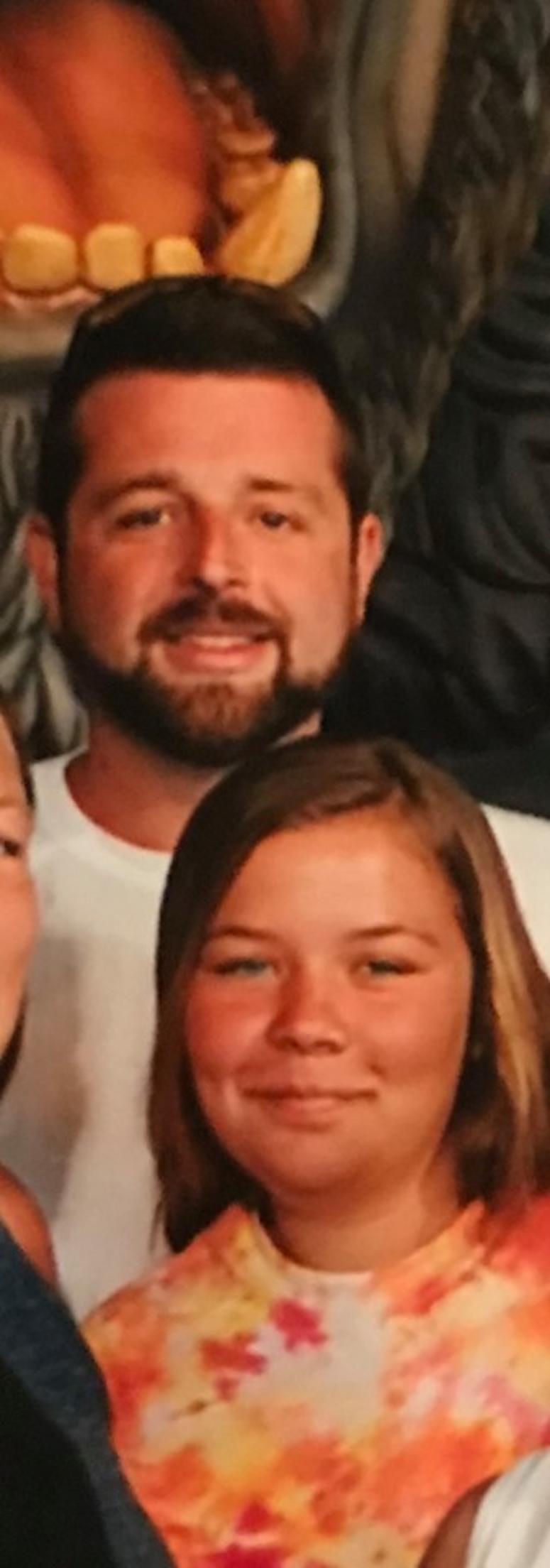 Bruce Lynch pictured with Isabel Hicks. (Louisa County Sheriff's Department)