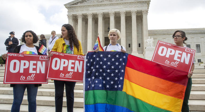 Gay Righta Protesters