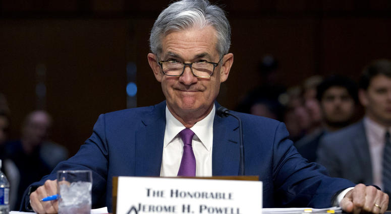 In this July 17, 2018, file photo Federal Reserve Board Chair Jerome Powell testifies before the Senate Committee on Banking, Housing, and Urban Affairs. (AP Photo/Jose Luis Magana, FIle)