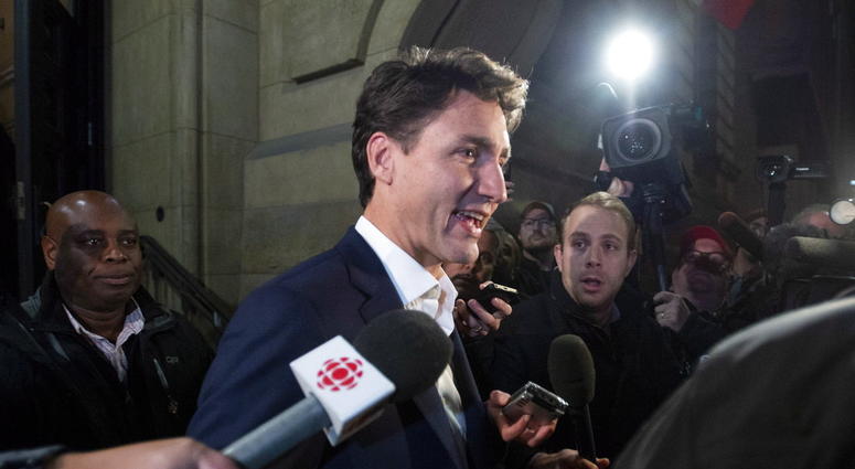 Canadian Prime Minister Justin Trudeau