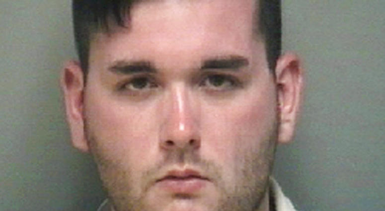 file photo provided by the Albemarle-Charlottesville Regional Jail shows James Alex Fields Jr.