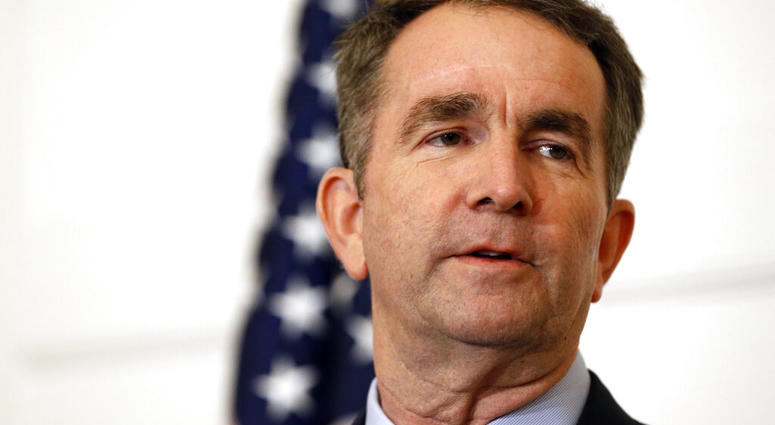 In this Feb. 2, 2019 file photo, Virginia Gov. Ralph Northam speaks during a news conference in the Governor's Mansion in Richmond, Va