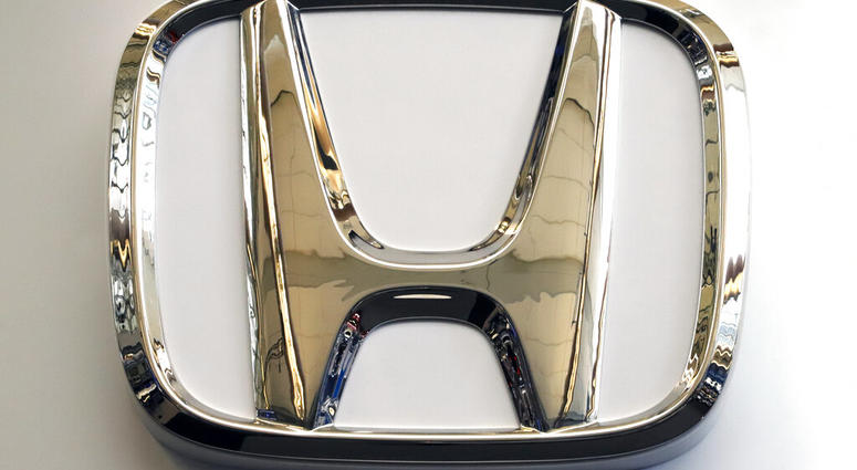 In this Feb. 14, 2019, photo, this photo shows the Honda logo on a sign at the 2019 Pittsburgh International Auto Show in Pittsburgh.(AP Photo/Gene J. Puskar) In this Feb. 14, 2019, photo, this photo shows the Honda logo on a sign at the 2019 Pittsburgh International Auto Show in Pittsburgh.(AP Photo/Gene J. Puskar)