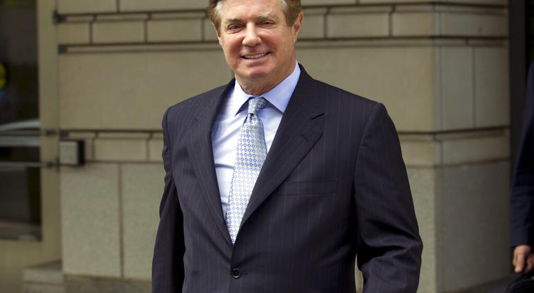 FILE - In this May 23, 2018, file photo, Paul Manafort, President Donald Trump's former campaign chairman, leaves the Federal District Court after a hearing in Washington. Manafort faces his second sentencing hearing in his many weeks, with a judge expect