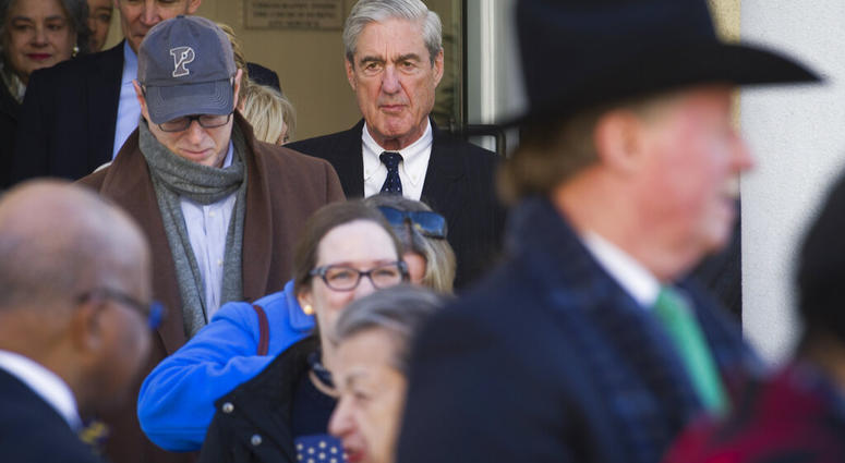 Special Counsel Robert Mueller walks past the White House after attending services at St. John's Episcopal Church, in Washington, Sunday, March 24, 2019. Mueller closed his long and contentious Russia investigation with no new charges, ending the probe th