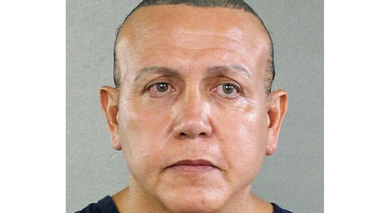 This Aug. 30, 2015, file photo released by the Broward County Sheriff's Office shows Cesar Sayoc in Miami. (Broward County Sheriff's Office via AP, File) This Aug. 30, 2015, file photo released by the Broward County Sheriff's Office shows Cesar Sayoc in Miami. (Broward County Sheriff's Office via AP, File)