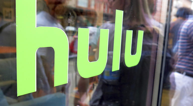 FILE - This June 27, 2015, file photo, shows the Hulu logo on a window at the Milk Studios space in New York. (AP Photo/Dan Goodman, File) FILE - This June 27, 2015, file photo, shows the Hulu logo on a window at the Milk Studios space in New York. (AP Photo/Dan Goodman, File)