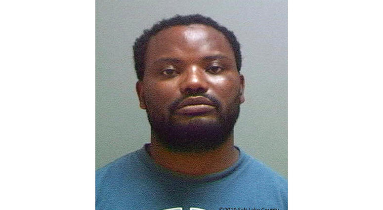 FILE - This file booking photo provided by the Salt Lake County Sheriff's Office shows Ayoola A. Ajayi. Ajayi, a man accused of killing a Utah college student has been charged with sexual abuse and kidnapping of another woman. Charging documents filed Tue