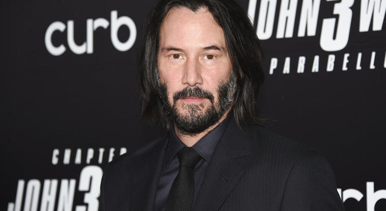 FILE - In this May 9, 2019 file photo, actor Keanu Reeves attends the world premiere of "John Wick: Chapter 3 - Parabellum" at One Hanson in New York. Reeves and Lana Wachowski are returning to the world of "The Matrix." Warner Bros. Pictures Group chairm