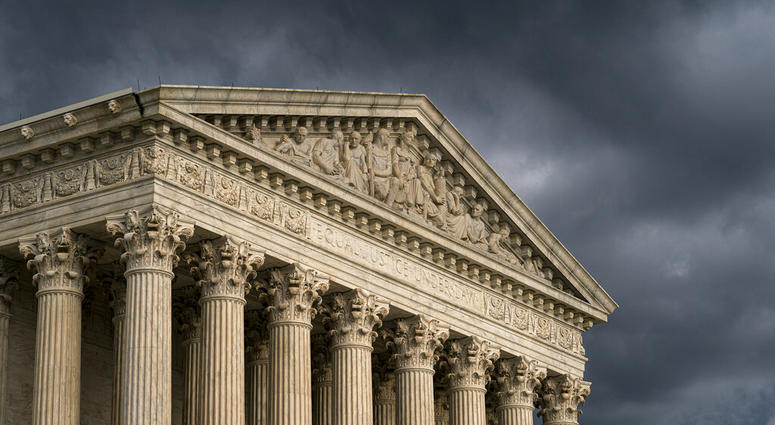 In this June 20, 2019, file photo, the Supreme Court in Washington. (AP Photo/J. Scott Applewhite, File)