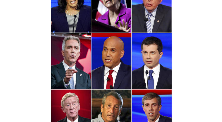 Democrtic Presidential Candidates (AP Photo)