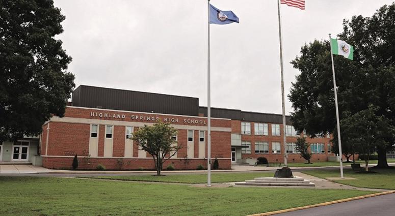 Highland Springs High School. (Henrico County Public Schools)