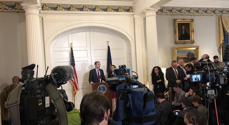 A law firm has completed its investigation into how a racist photo appeared on a yearbook page for Virginia Gov. Ralph Northam. (WRVA/ Matt Demlien) A law firm has completed its investigation into how a racist photo appeared on a yearbook page for Virginia Gov. Ralph Northam. (WRVA/ Matt Demlien)