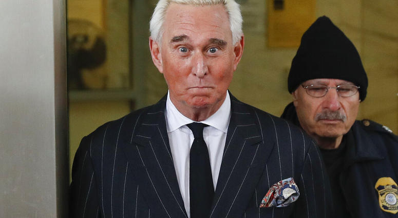 In this Feb. 1, 2019 photo, former campaign adviser for President Donald Trump, Roger Stone, leaves federal court in Washington. U.S. District Judge Amy Berman Jackson has issued a gag order in the case of Donald Trump confidant Roger Stone. (AP Photo)