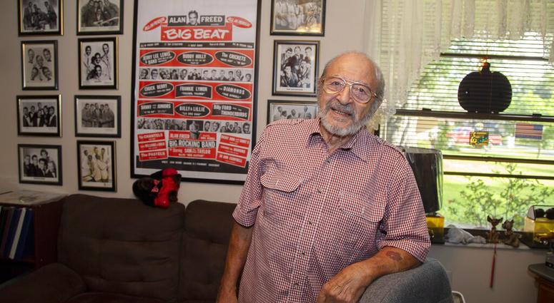 In this Oct. 9, 2019, photo, Joe Schiavone, 81, is seen in his home in West Melbourne, Fla. Schiavone will get a modest cost-of-living increase from Social Security for 2020. (AP Photo/Mike Brown)