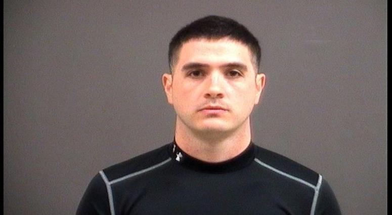Chesterfield Police Officer Simeon Steers-Smith has been arrested for attempting to solicit a juvenile. (Hanover Sheriff's Department)