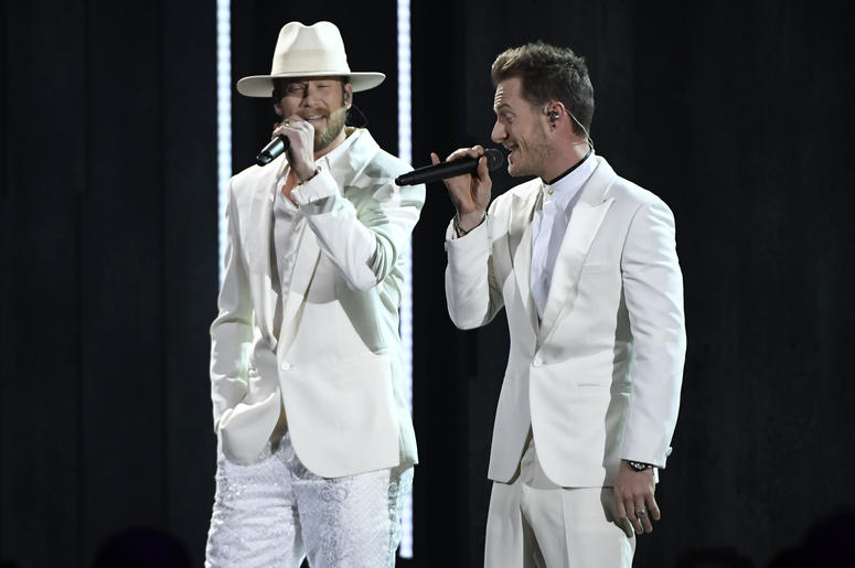 Tyler Hubbard and Brian Kelley, Florida Georgia Line. 52nd Annual CMA Awards Tyler Hubbard and Brian Kelley, Florida Georgia Line. 52nd Annual CMA Awards