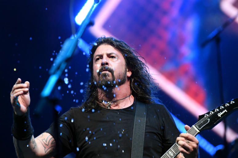 Dave Grohl of the Foo Fighters performs at Coral Sky Amphitheater. Dave Grohl of the Foo Fighters performs at Coral Sky Amphitheater.