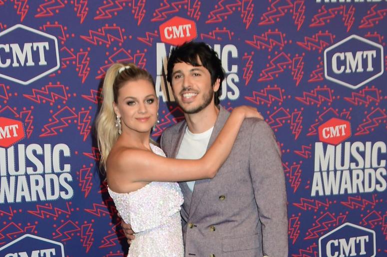 05 June 2019 - Nashville, Tennessee - Kelsea Ballerini, Morgan Evans. 2019 CMT Music Awards held at Bridgestone Arena. Photo Credit: Dara-Michelle Farr/AdMedia/Sipa USA