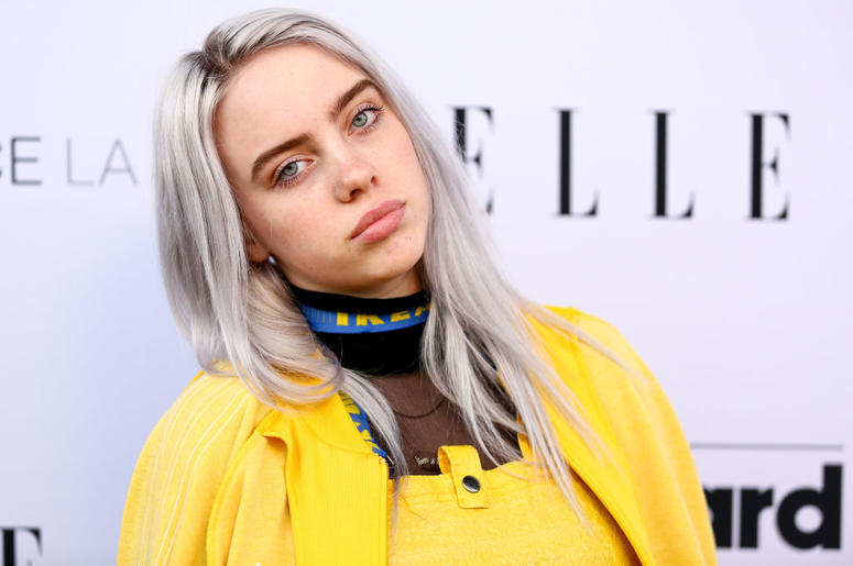 Singer Billie Eilish attends the '2017 Billboard Music Awards' Singer Billie Eilish attends the '2017 Billboard Music Awards'