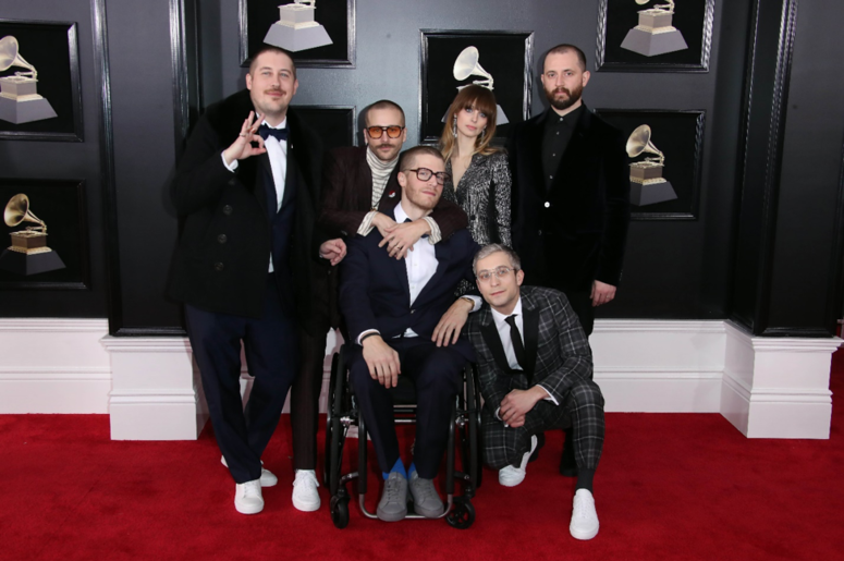 Portugal. The Man arrives at the 60th Annual Grammy Awards Portugal. The Man arrives at the 60th Annual Grammy Awards