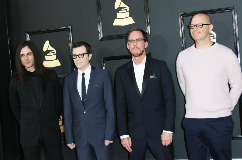 Weezer at the 59th Annual Grammy Awards held at Staples Center in Los Angeles on Sunday February 12, 2017 Weezer at the 59th Annual Grammy Awards held at Staples Center in Los Angeles on Sunday February 12, 2017