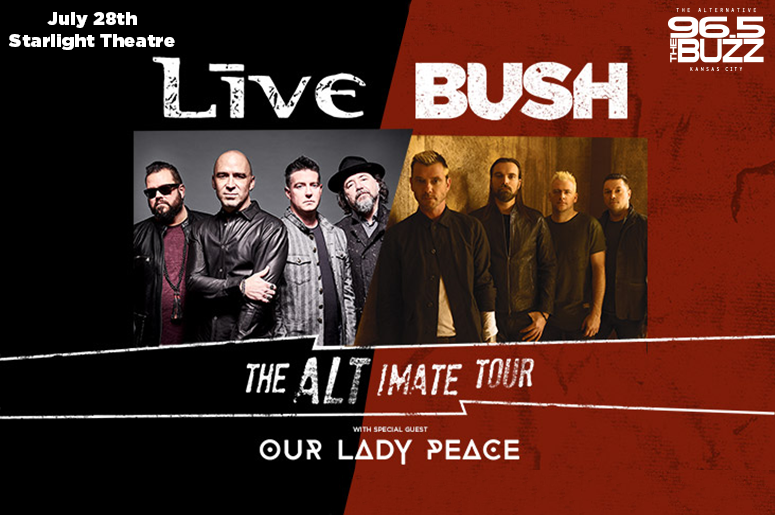 LIVE, Bush & Our Lady Peace LIVE, Bush & Our Lady Peace