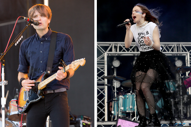 Death Cab for Cutie and Lauren Mayberry of CHVRCHES Death Cab for Cutie and Lauren Mayberry of CHVRCHES