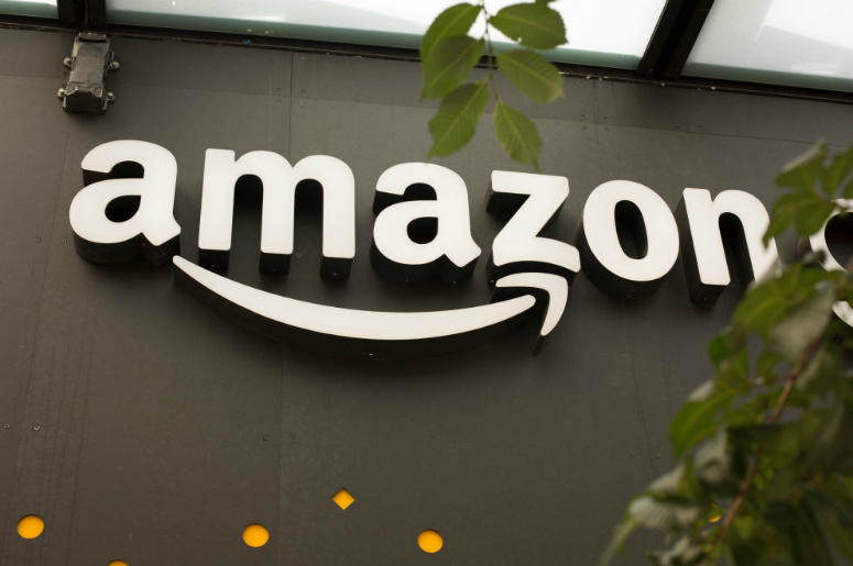 A portion of the sign advertising Amazon Go is seen outside the grocery store's location on June 16, 2017 in Seattle, Washington. Amazon announced that it will buy Whole Foods Market, Inc. for over $13 billion dollars. A portion of the sign advertising Amazon Go is seen outside the grocery store's location on June 16, 2017 in Seattle, Washington. Amazon announced that it will buy Whole Foods Market, Inc. for over $13 billion dollars.